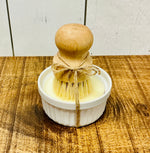 Solid Dish Soap Set by Monticello Soap Company, second view of zero-waste solid dish soap set