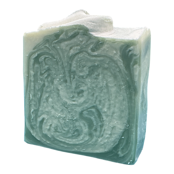 Just Tea Tree handcrafted bar soap by Monticello Soap Company, crisp herbal tea tree essential oil bar with kaolin clay.