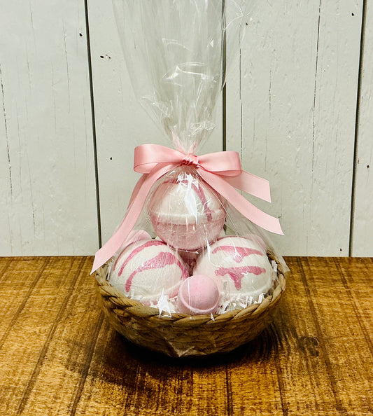 Rosewater and Cotton Candy Dreams Bath Bomb Set