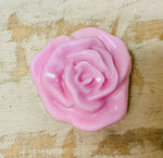 Sweetheart Rose handcrafted bar soap by Monticello Soap Company, soft pink rose-shaped bar with delicate rose scent.