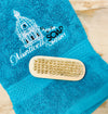 Wooden Nail Brush with Natural Bristles