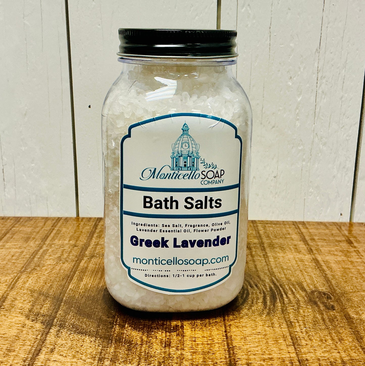 Greek Lavender Bath Minerals, 32 oz.