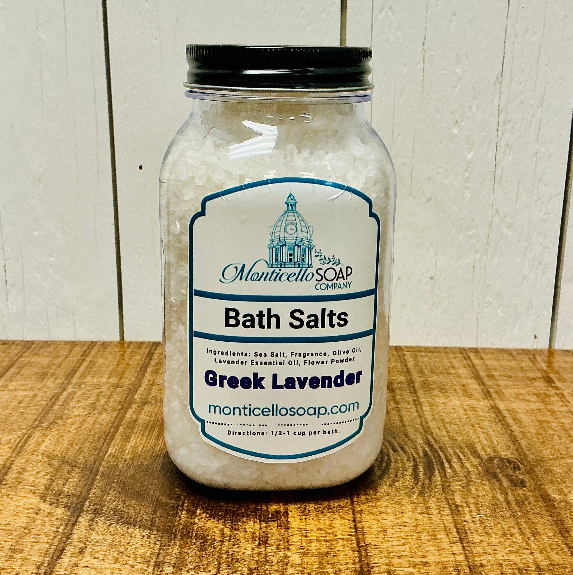 Greek Lavender Bath Minerals, 32 oz.