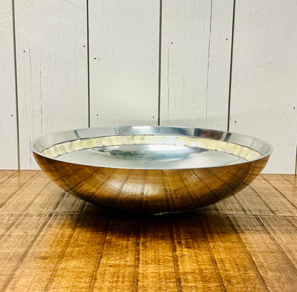 Vintage Towle Silversmith Salad Bowl, vintage one-of-a-kind find from Monticello Soap Company