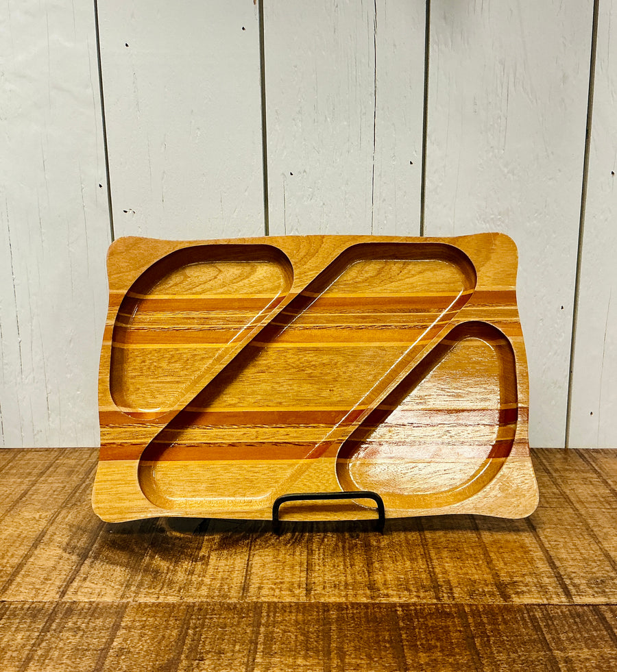 Vintage Sovereign Woodworkers Serving Tray, vintage one-of-a-kind find from Monticello Soap Company