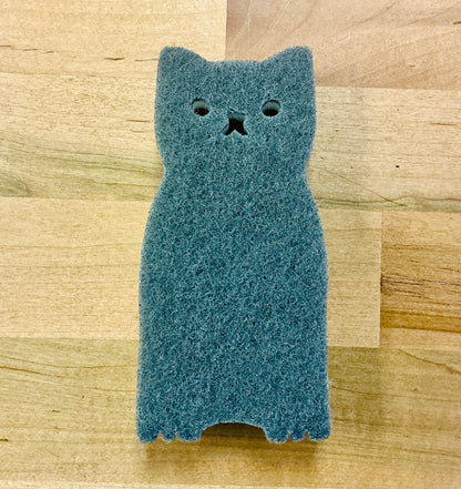 Cat Scrubby Sponge