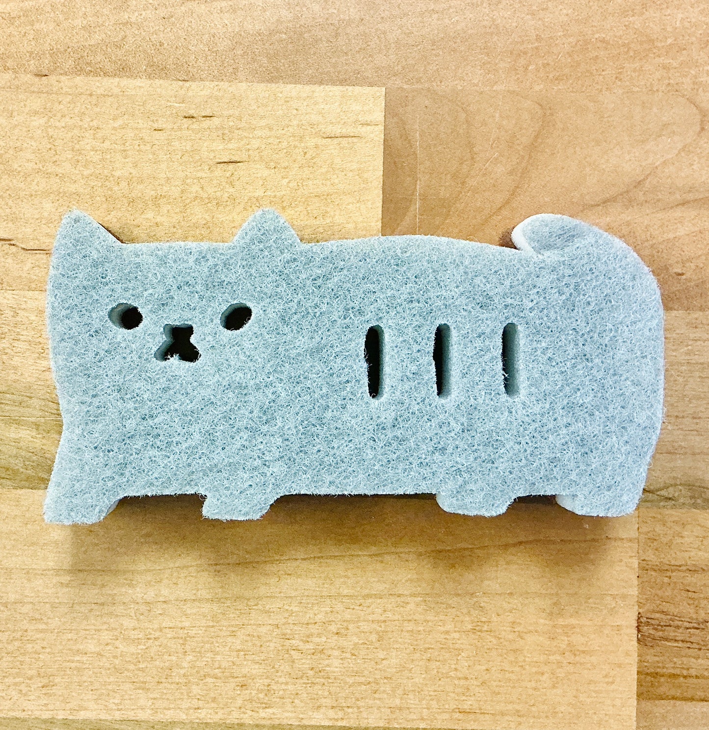 Cat Scrubby Sponge