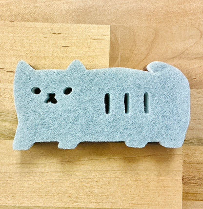 Cat Scrubby Sponge