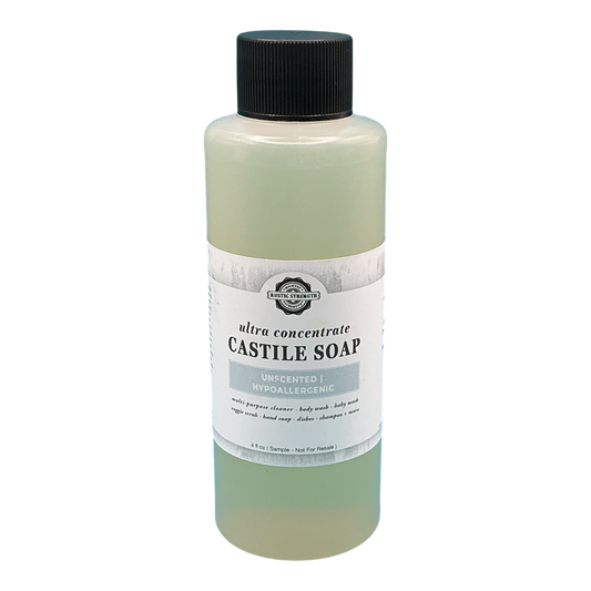Castile Soap, Ultra Concentrate, 4 oz