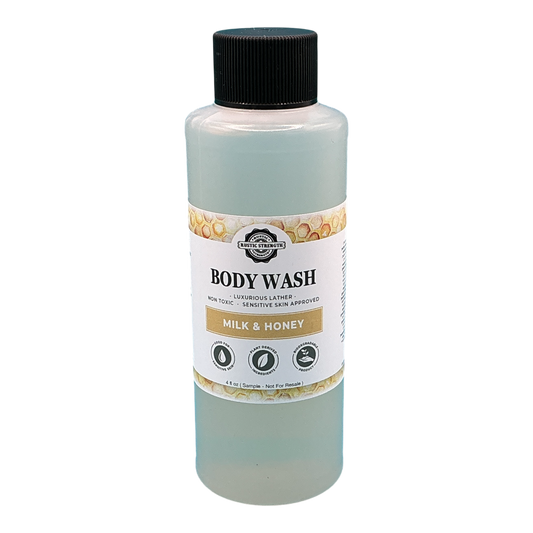 Liquid Body Wash, 4 oz - Milk & Honey