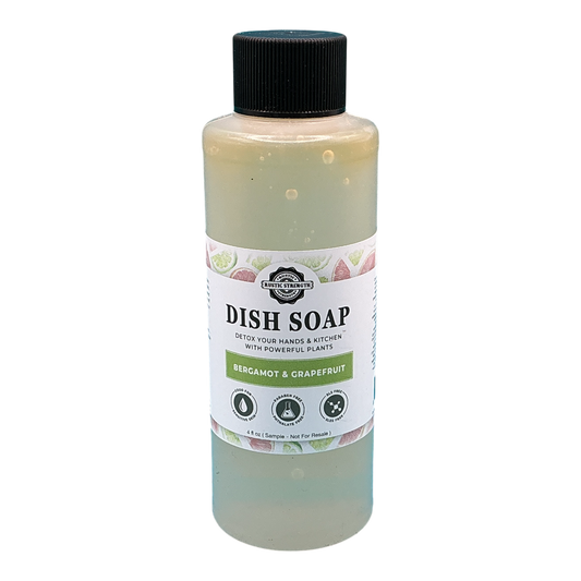 Liquid Dish Soap, 4 oz - Grapefruit & Bergamot