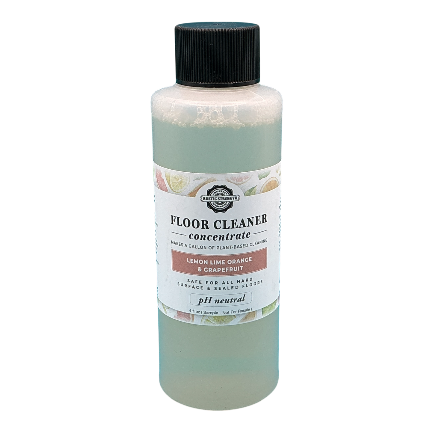 Multi-Surface Floor Cleaner Concentrate, 4 oz. - Lemon Lime Orange Grapefruit