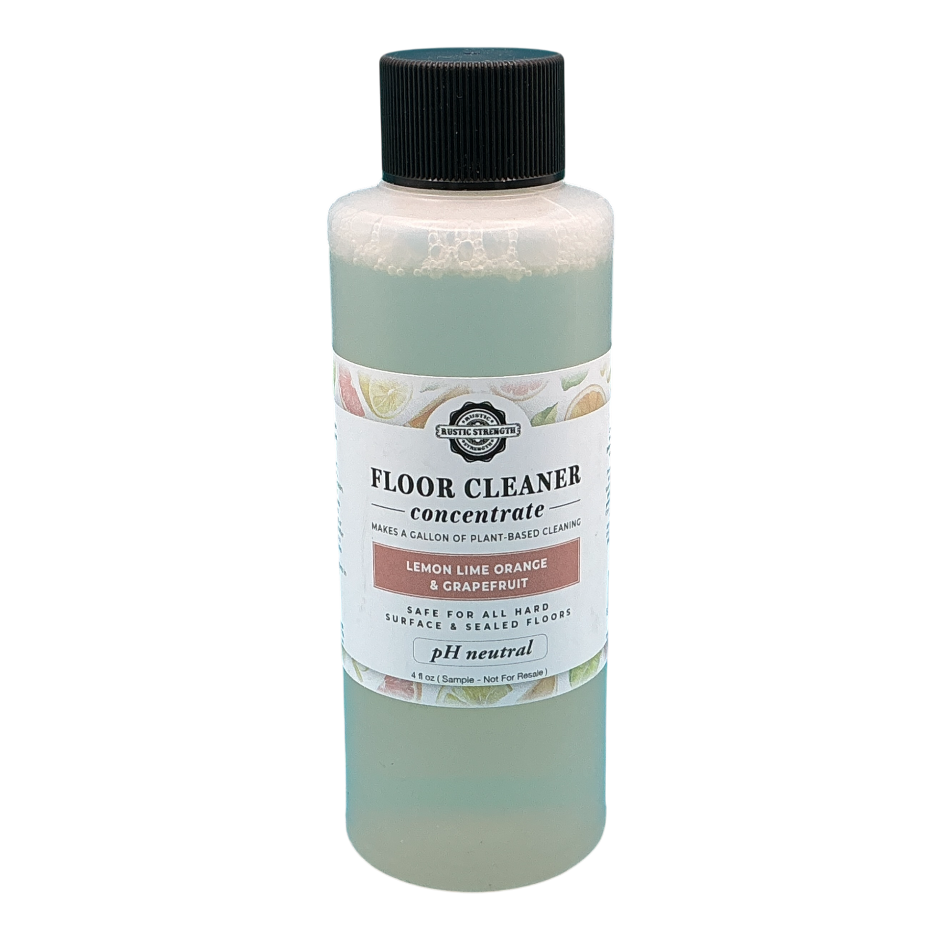 Multi-Surface Floor Cleaner Concentrate, 4 oz. - Lemon Lime Orange Grapefruit
