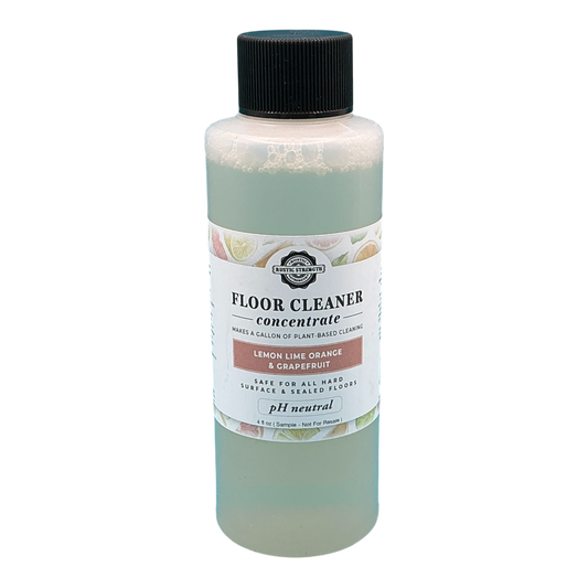 Multi-Surface Floor Cleaner Concentrate, 4 oz. - Lemon Lime Orange Grapefruit