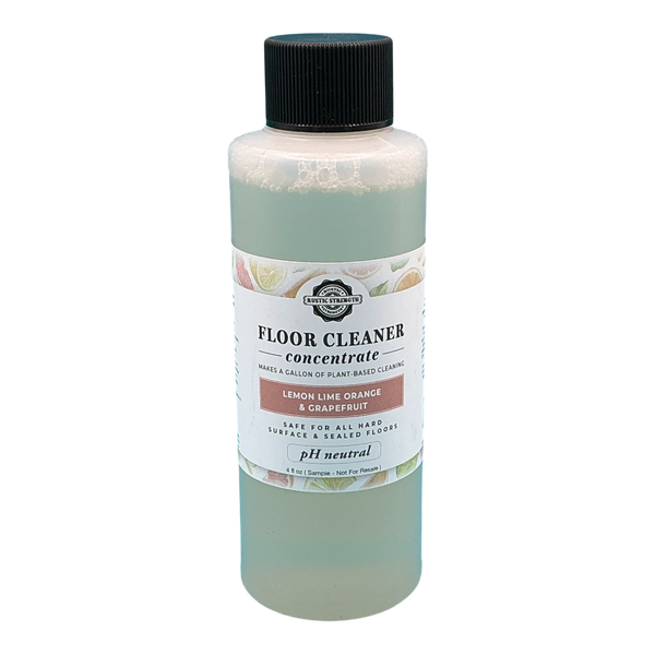 Multi-Surface Floor Cleaner Concentrate, 4 oz. - Lemon Lime Orange Grapefruit