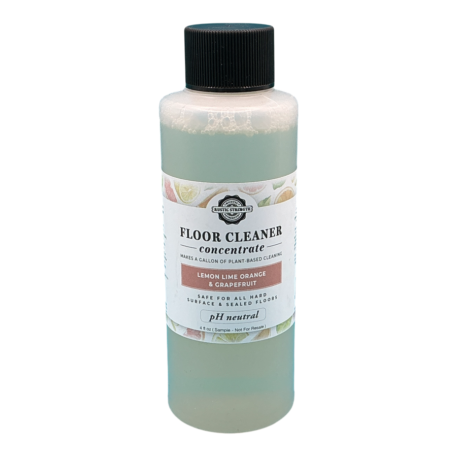 Multi-Surface Floor Cleaner Concentrate, 4 oz. - Lemon Lime Orange Grapefruit