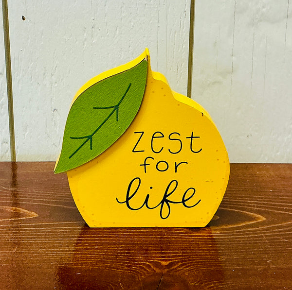 Lemon "Zest for Life" Sitter