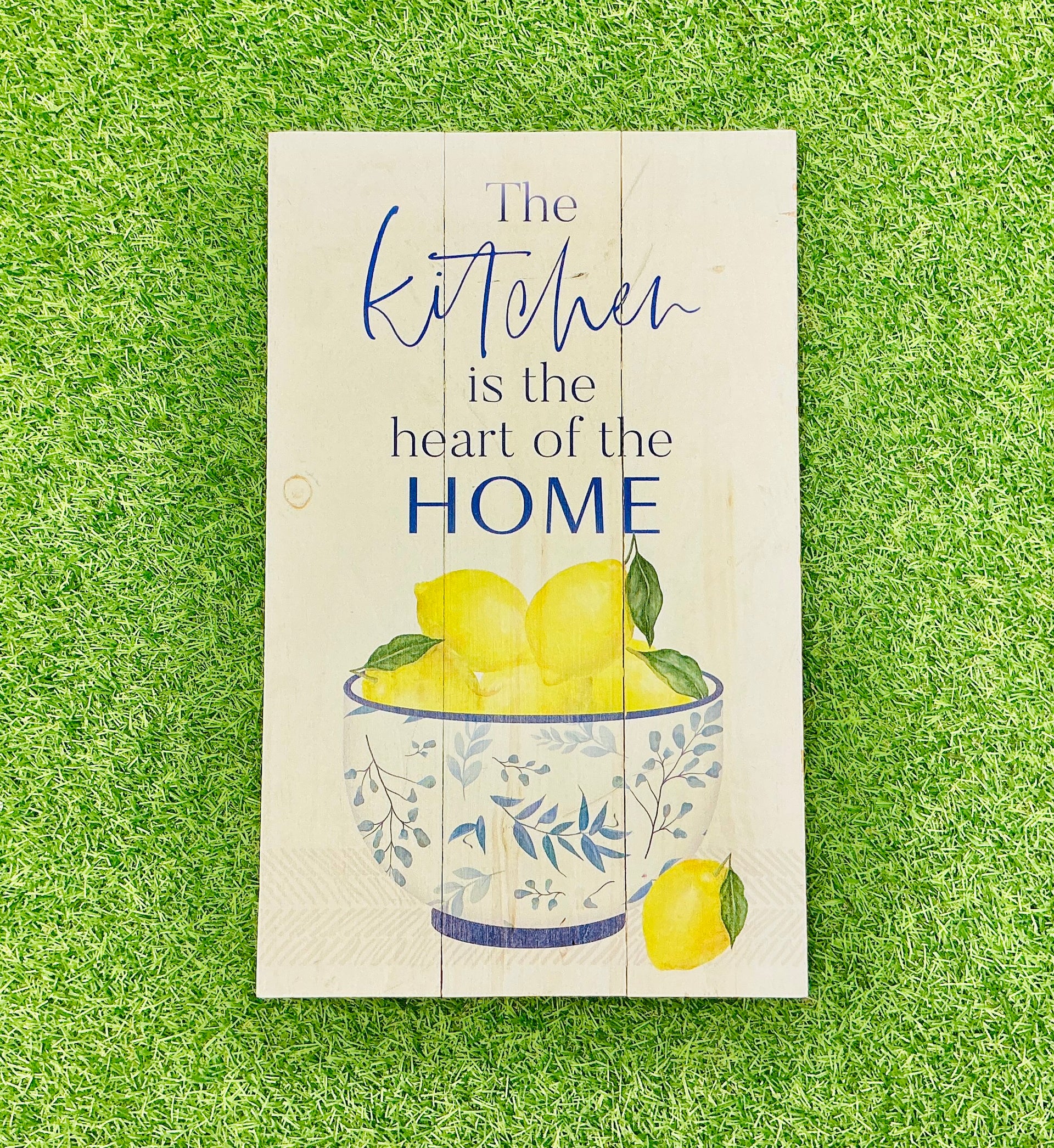 Lemon Heart of the Home Wall Print