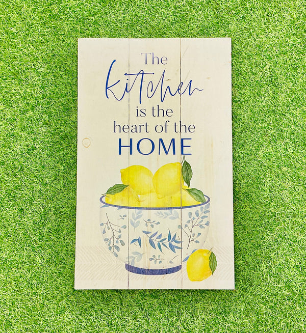 Lemon Heart of the Home Wall Print
