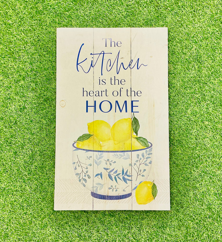 Lemon Heart of the Home Wall Print