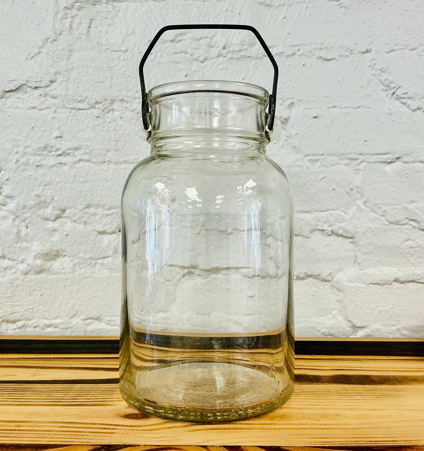Vintage 1 Gallon Fruit Canning Jar, vintage one-of-a-kind find from Monticello Soap Company