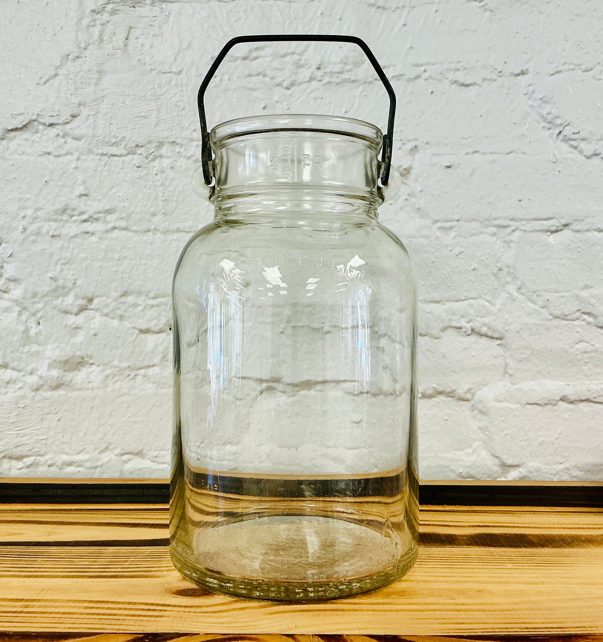 Vintage 1 Gallon Fruit Canning Jar, vintage one-of-a-kind find from Monticello Soap Company