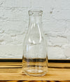 Vintage Glass Milk Jug, One Quart Embossed with Seal Date 1/11/14