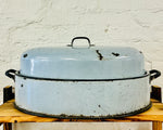 Vintage Savory Enamel Oval Roasting Pan, vintage one-of-a-kind find from Monticello Soap Company
