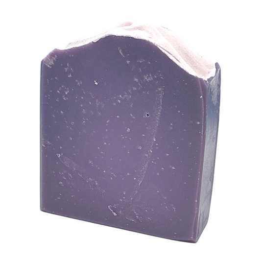 Blackberry & Sage handcrafted tallow bar soap by Monticello Soap Company, juicy blackberry and fresh sage scent.