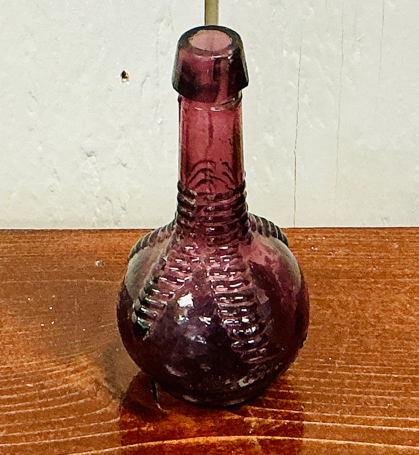 Vintage Miniature Ball and Claw Bitters Bottle, vintage one-of-a-kind find from Monticello Soap Company