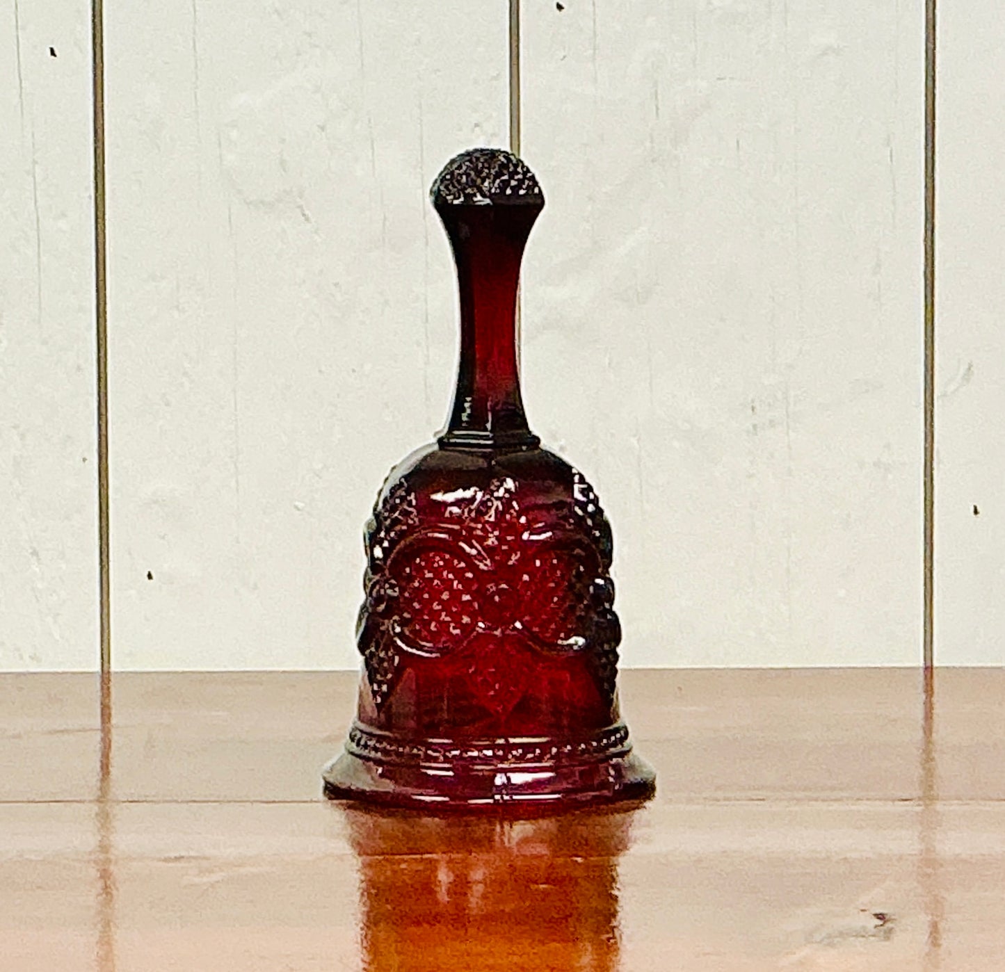 Vintage Avon Cape Cod 1876 Ruby Red Bell, vintage one-of-a-kind find from Monticello Soap Company