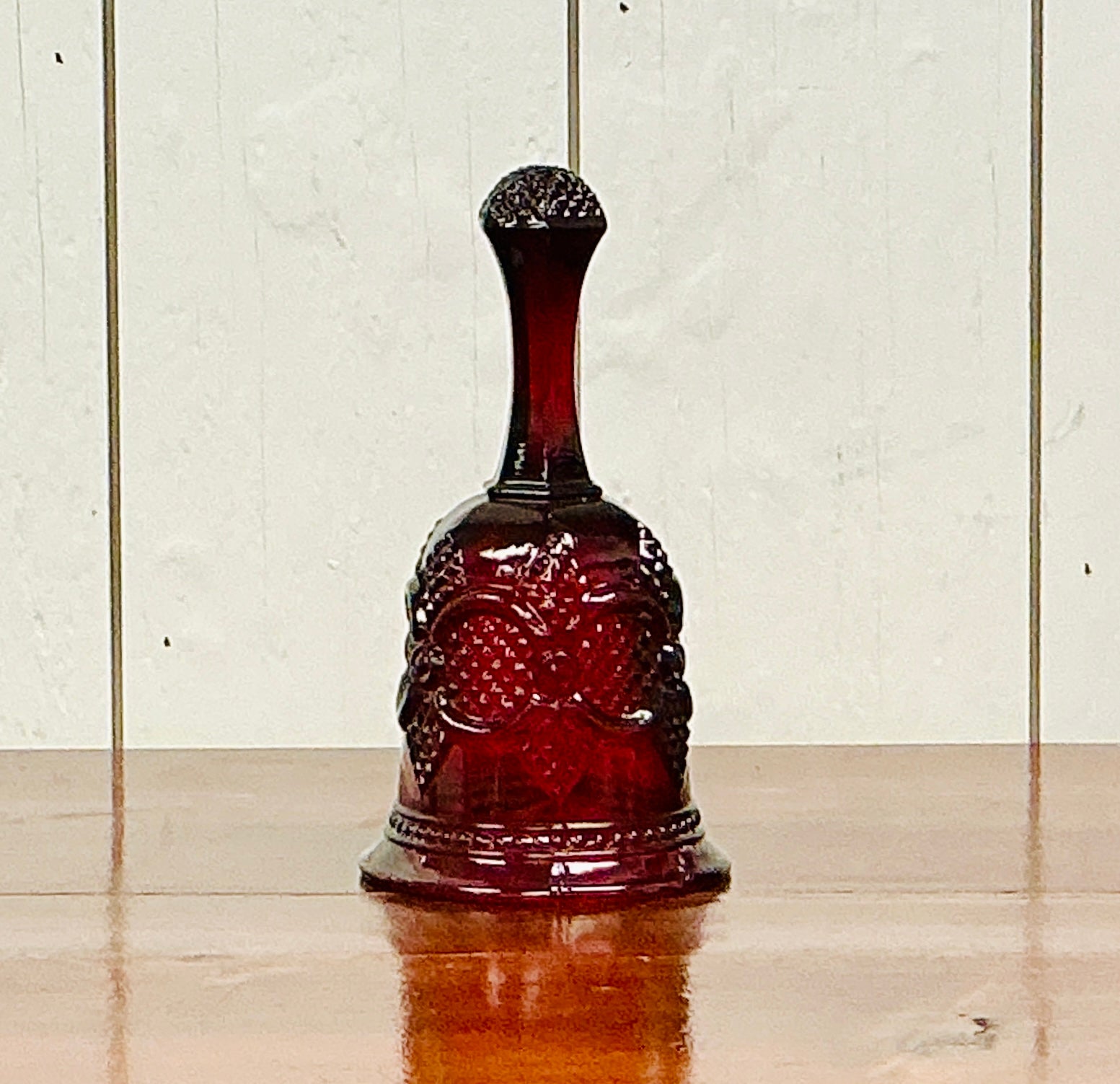 Vintage Avon Cape Cod 1876 Ruby Red Bell, vintage one-of-a-kind find from Monticello Soap Company