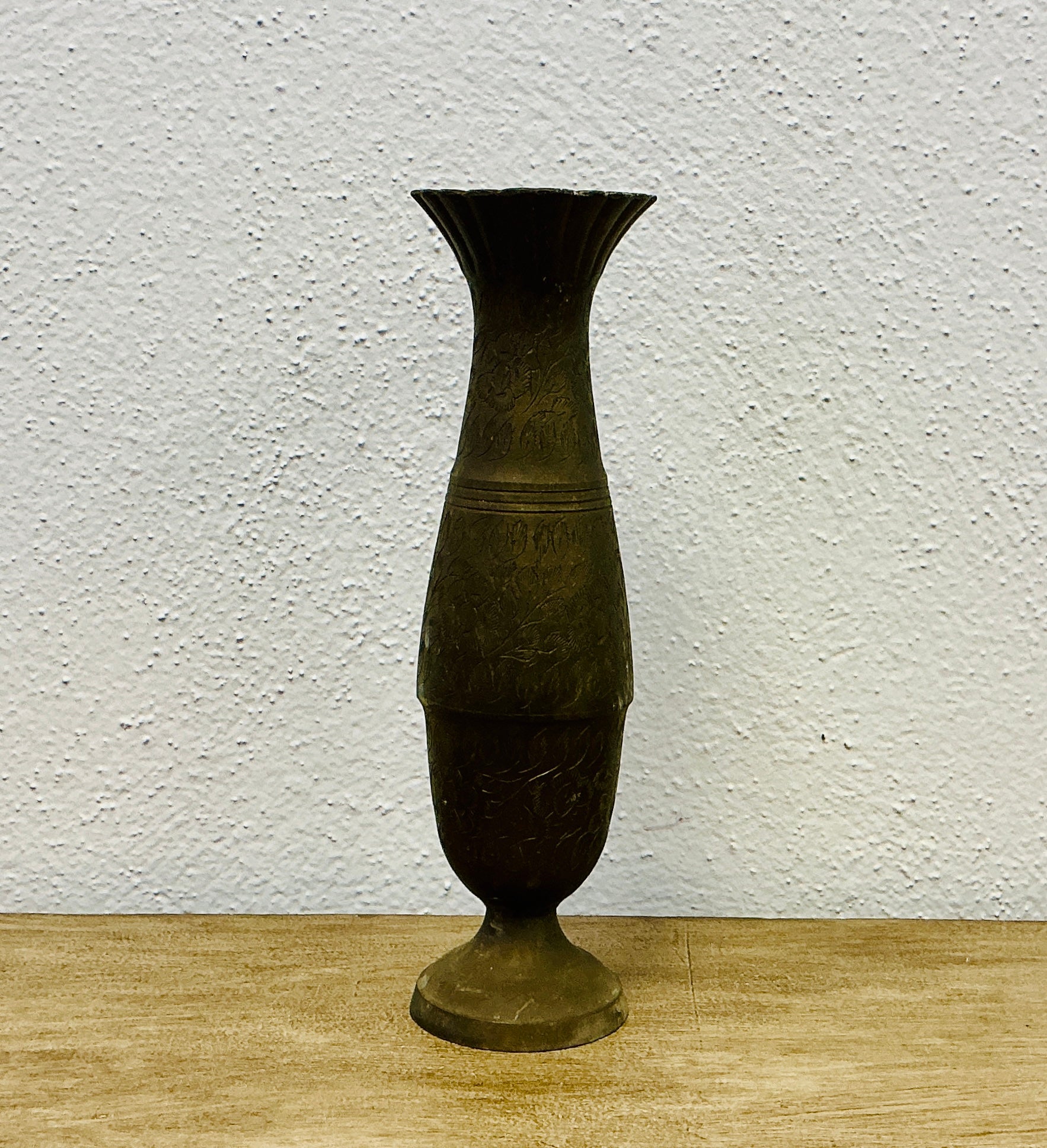 Vintage Brass Vase, vintage one-of-a-kind find from Monticello Soap Company