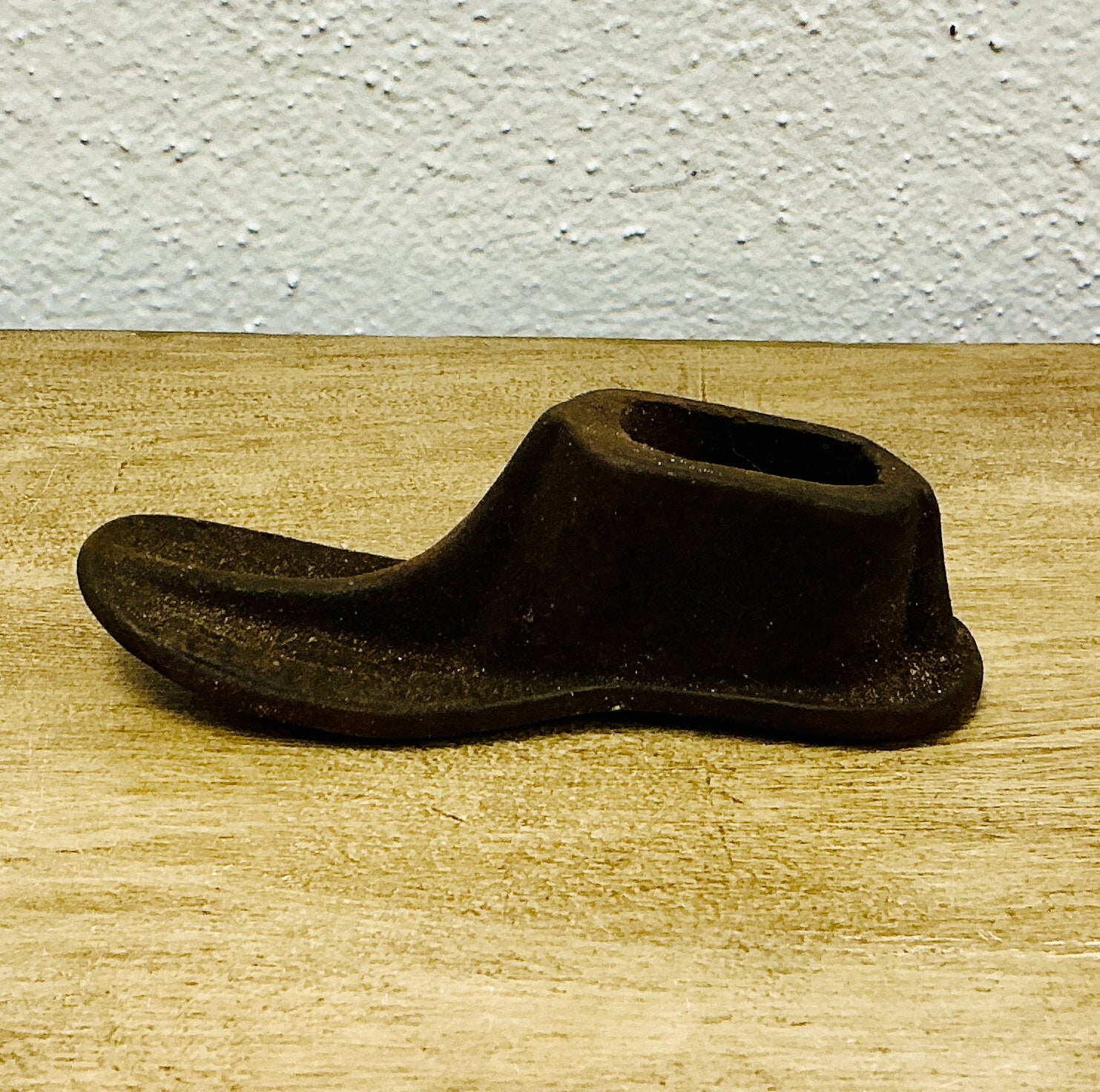 Small Antique Cast Iron Shoe Last, Child Size, vintage one-of-a-kind find from Monticello Soap Company