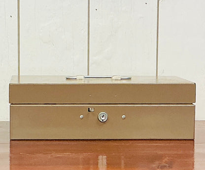 Vintage Lit-Ning Metal Cash Box