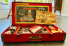 Vintage Erector Set with Original Metal Case & Instruction Manual