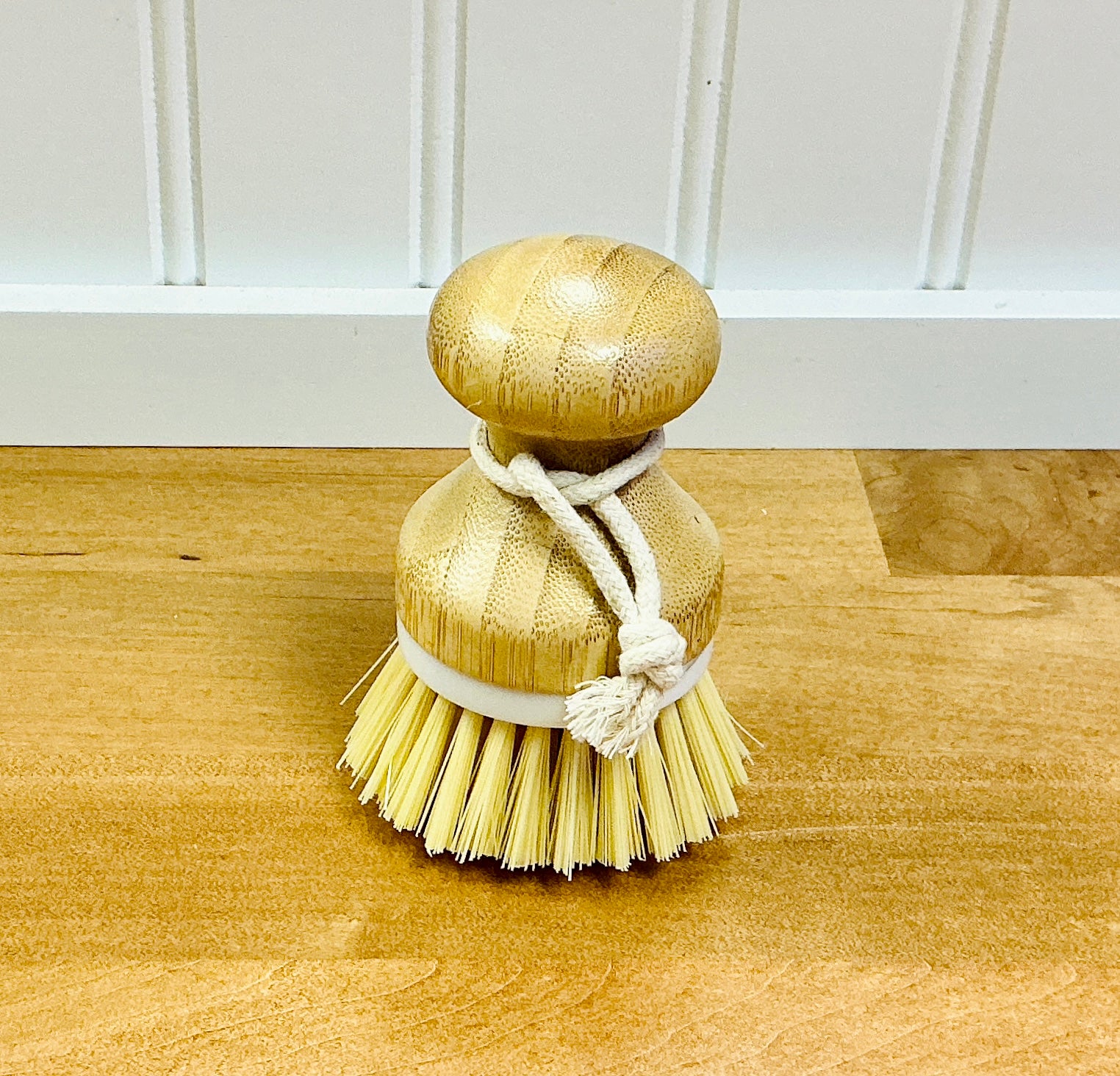Bamboo Palm Brush with Synthetic Bristles