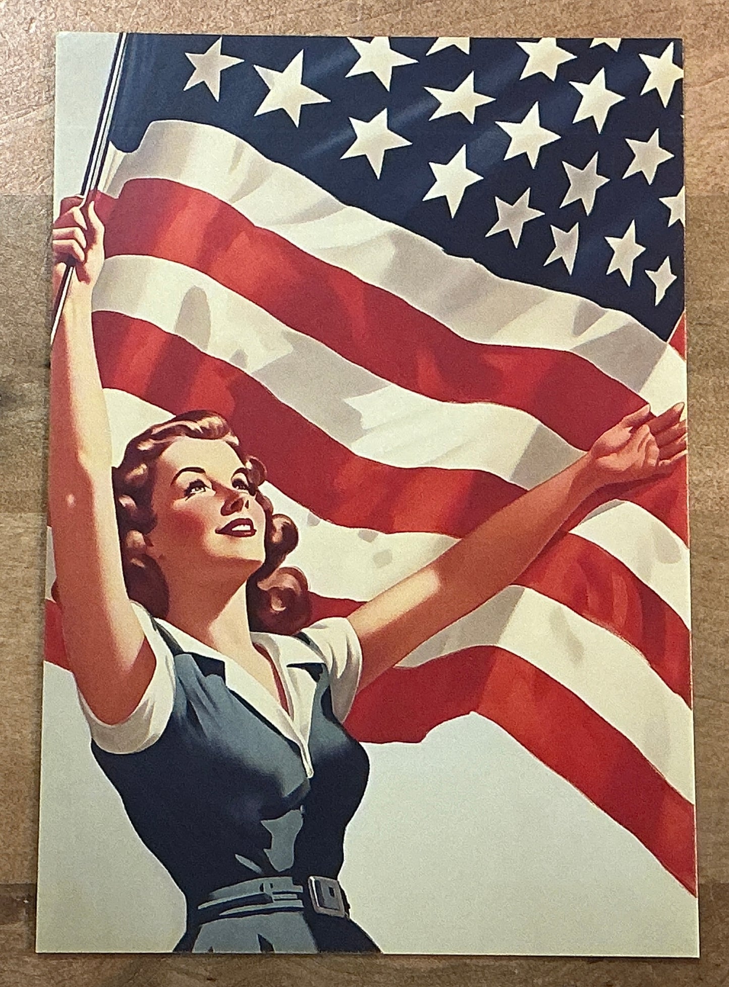 Retro 1950's Note Card