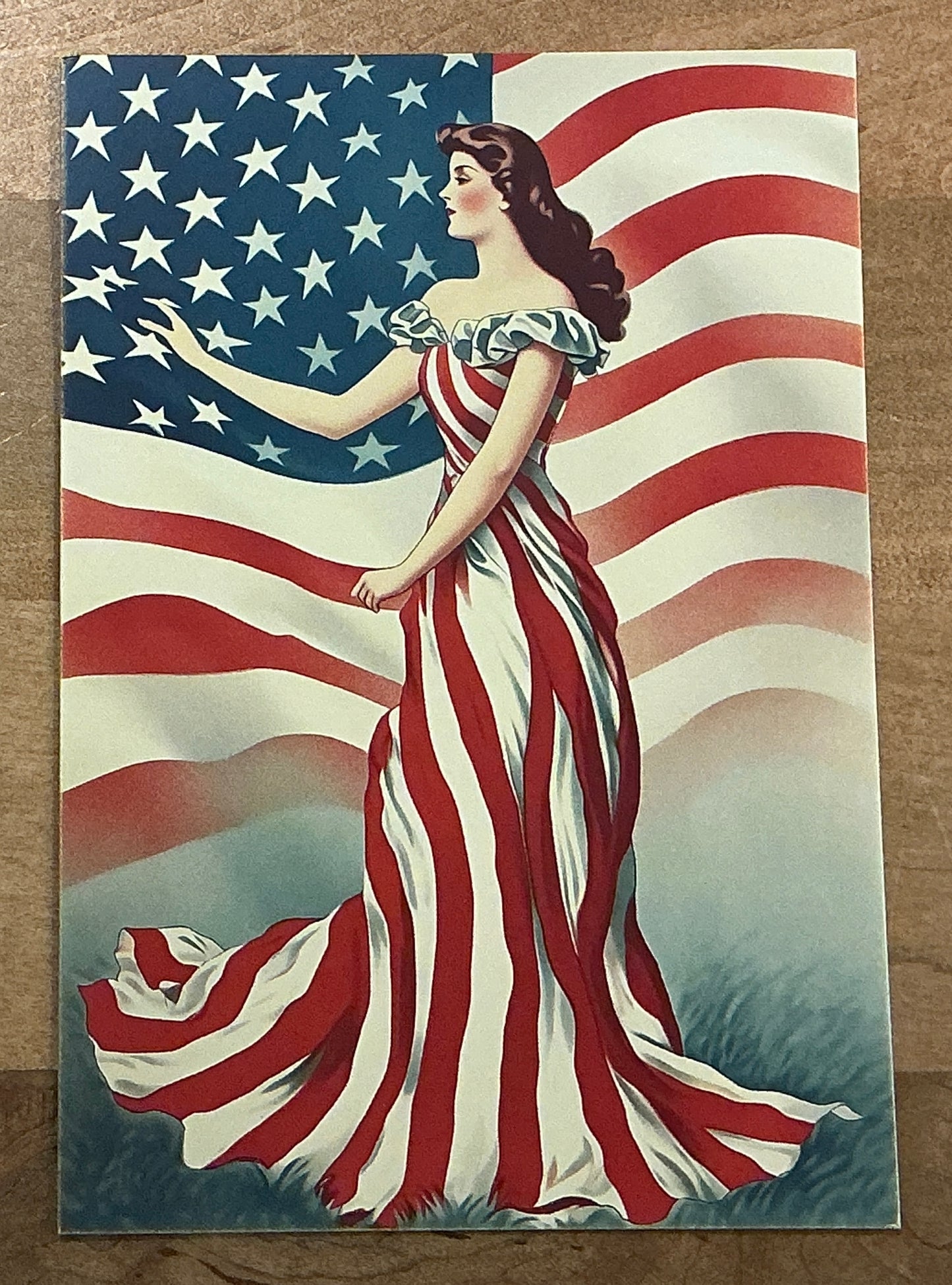 Retro 1950's Note Card