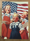 Retro 1950's Note Card