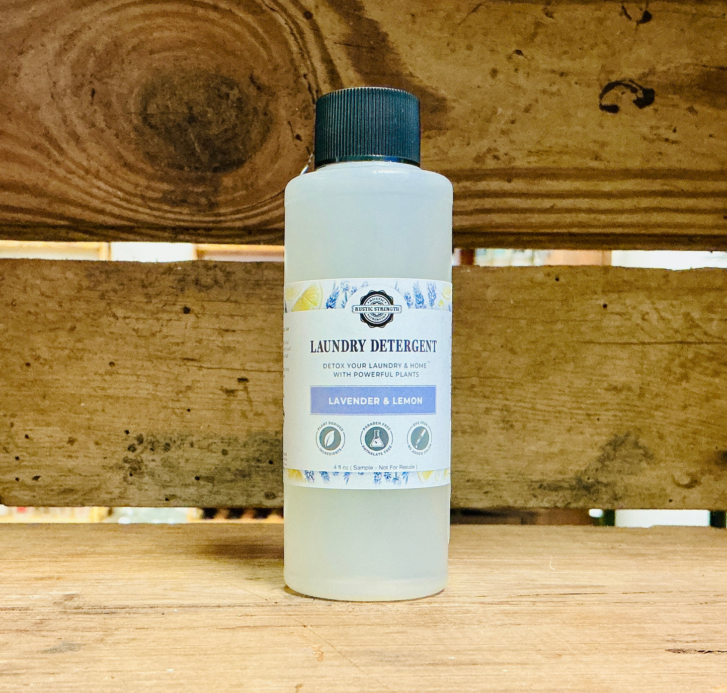 Liquid Laundry Detergent, 4 oz - Lavender & Lemon