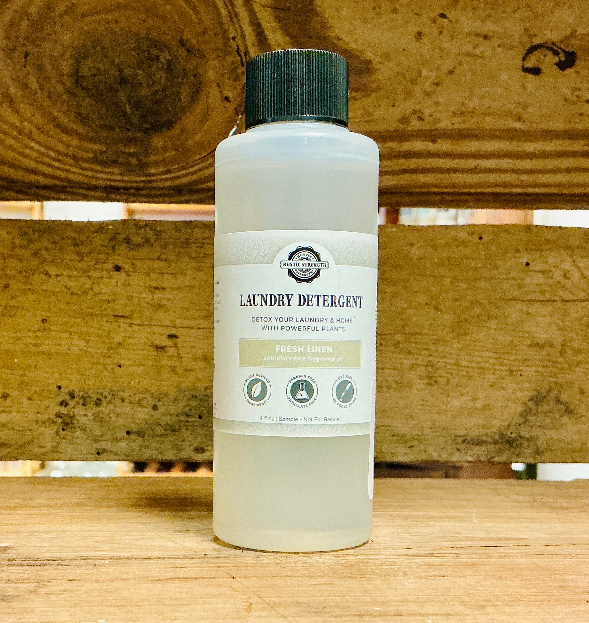 Liquid Laundry Detergent, 4 oz - Fresh Linen
