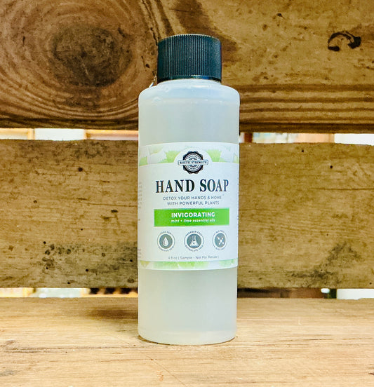 Liquid Hand Soap, 4 oz - Invigorating