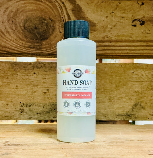 Liquid Hand Soap, 4 oz - Strawberry Lemonade
