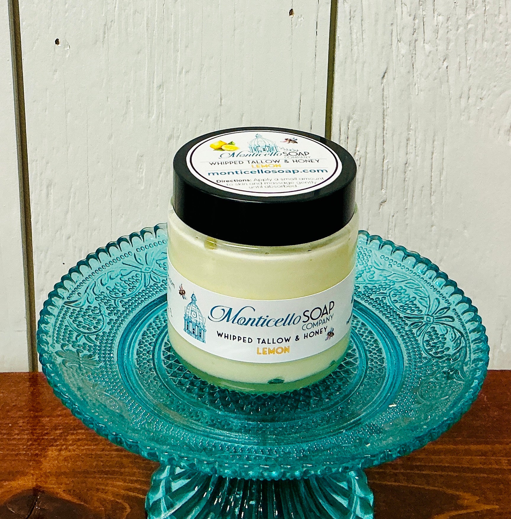 Whipped Tallow & Honey, 4 oz. - Lemon