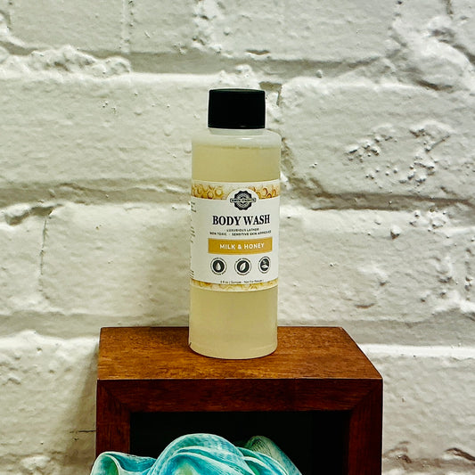 Liquid Body Wash, 4 oz - Milk & Honey