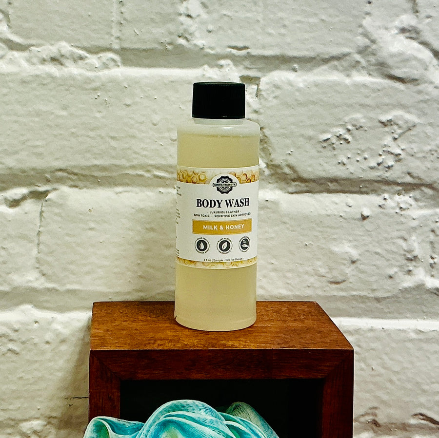 Liquid Body Wash, 4 oz - Milk & Honey