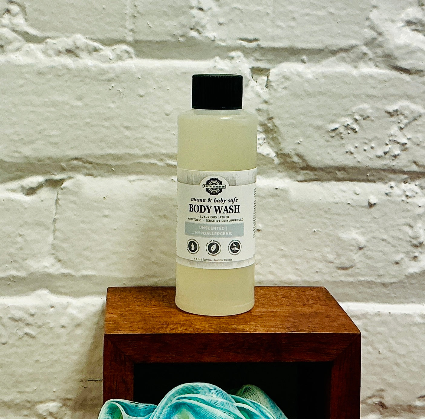 Liquid Body Wash, 4 oz - Mama + Baby Safe
