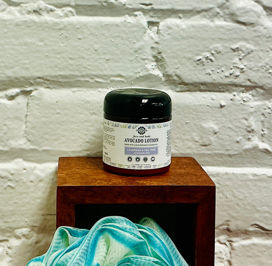 Avocado Lotion, 4 oz - Lavender & Tea Tree