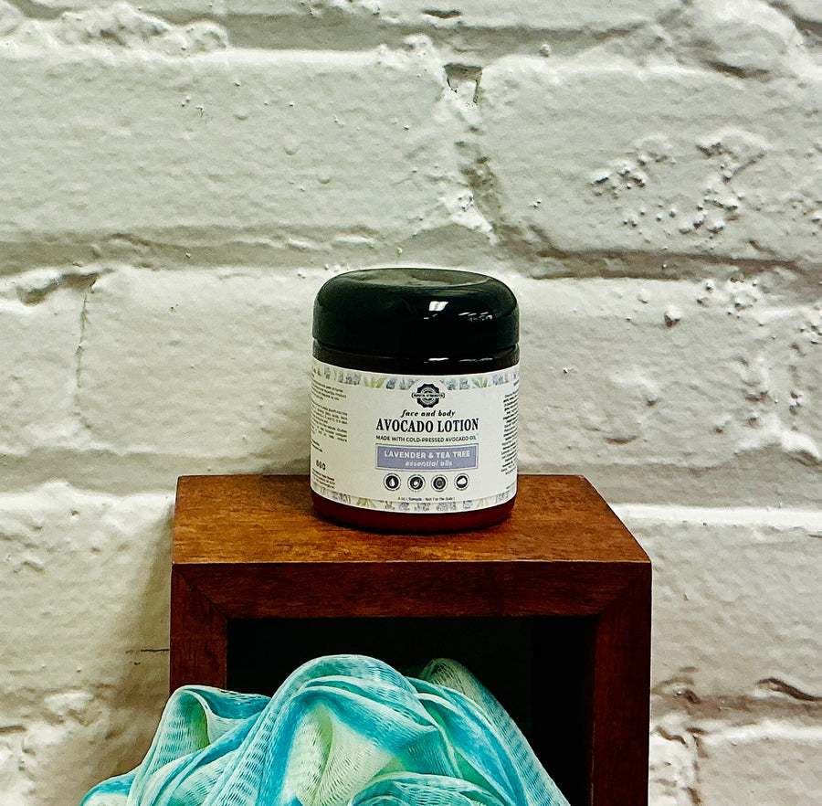 Avocado Lotion, 4 oz - Lavender & Tea Tree
